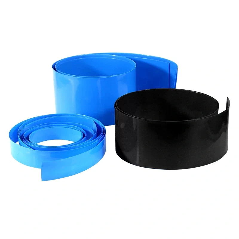 PVC heat shrink tubing, heat shrink tube, battery heat shrink wrap, lithium battery insulation tube, capacitor heat shrink tube, waterproof heat shrink tube, electrical insulation tube, 1 meter heat shrink tubing, blue heat shrink tube, black heat shrink tube, low voltage wire insulation, anti-aging heat shrink sleeve, wear-resistant heat shrink tube, battery pack wrap, heat shrinkable tubing