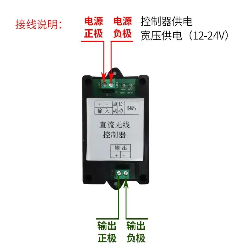DC 12V/24V Linear Actuator Wireless Remote Controller