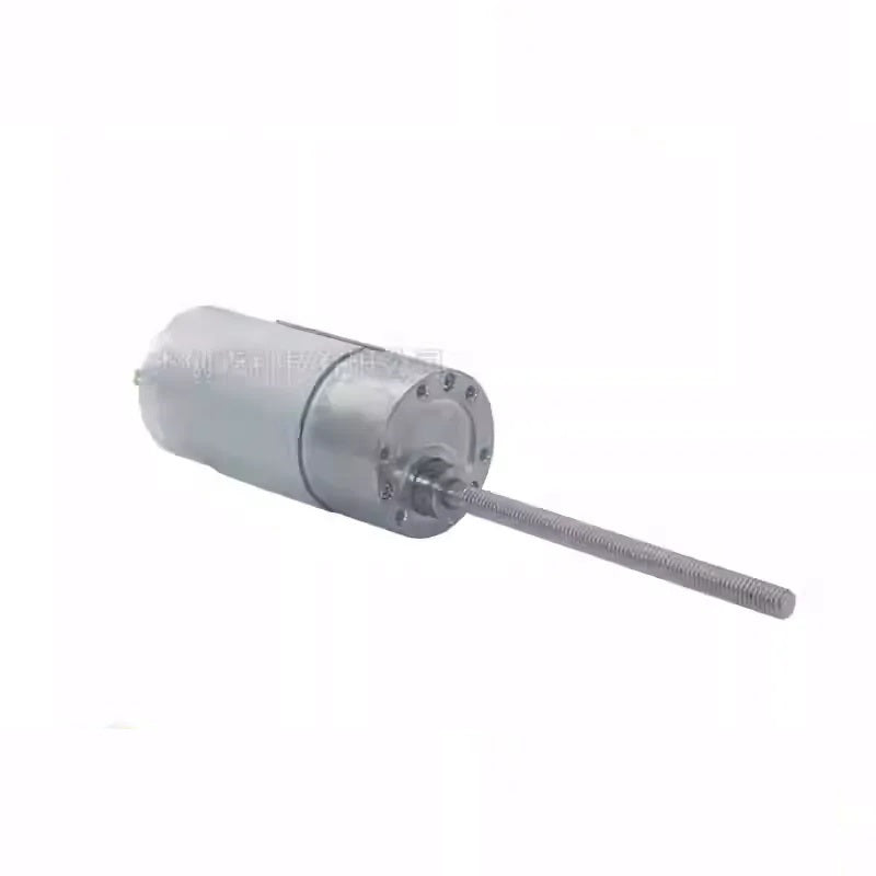 JGB37-555 6mm Threaded Long Shaft DC Gear Motor