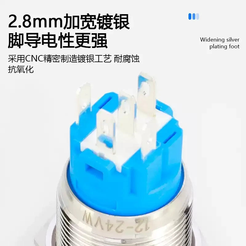 high head button switch,metal push button switch,12mm button switch,16mm illuminated button,19mm power button,22mm waterproof switch,self locking button switch,momentary reset button,led light push button,ip65 waterproof switch,car modified button,industrial control switch,small power button,diy electric switch,illuminated control button