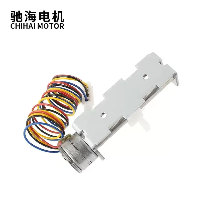 linear stepper motor, SM1530 motor, 1530 motor, linear actuator, 6V stepper motor, 2-phase 4-wire stepper motor, permanent magnet stepper motor, 30mm stroke motor, M3 lead screw motor, reciprocating motor, micro linear motor, slider stepper motor, bipolar stepper motor, stepper motor with driver, PLC control stepper motor, 3D printer stepper motor, engraver motor, compact linear motor, ChiHai motor