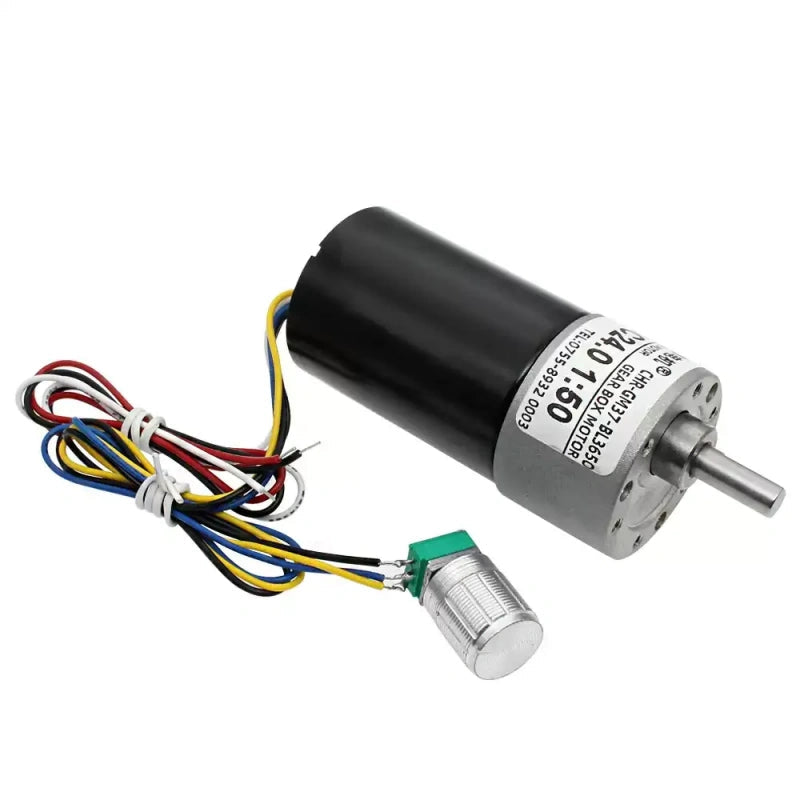 brushless dc gear motor, chr-gm37-bl3650, 37mm dc motor, 12v brushless motor, 24v brushless motor, pwm speed control motor, reversible dc motor, high torque gear motor, low speed brushless motor, motor with mounting bracket, electric curtain motor, automation motor, robotics motor, industrial dc motor