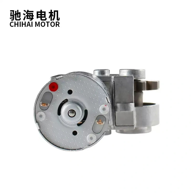 CHW-9L370 motor, worm gear motor, turntable motor, display stand motor, 5V motor, low speed motor, high torque motor, 18RPM motor, 131:1 gear ratio, DC gear motor, self-locking motor, POM worm gear motor, copper worm gear motor, 9-tooth gear motor, module 2.0 gear motor, quiet motor, low noise motor, robot motor, smart home motor, plug and play motor, solderless wiring motor, speed controller motor, display turntable motor, 3-24V customizable motor