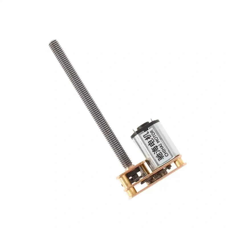 gm1024-n20, chf-gm1024-n20, n20 dc gear motor, m4 threaded shaft motor, 55mm long shaft motor, 3v 6v 12v gear motor, adjustable speed dc motor, micro dc motor, high torque small motor, smart robot motor, robotic gripper motor, miniature gear motor