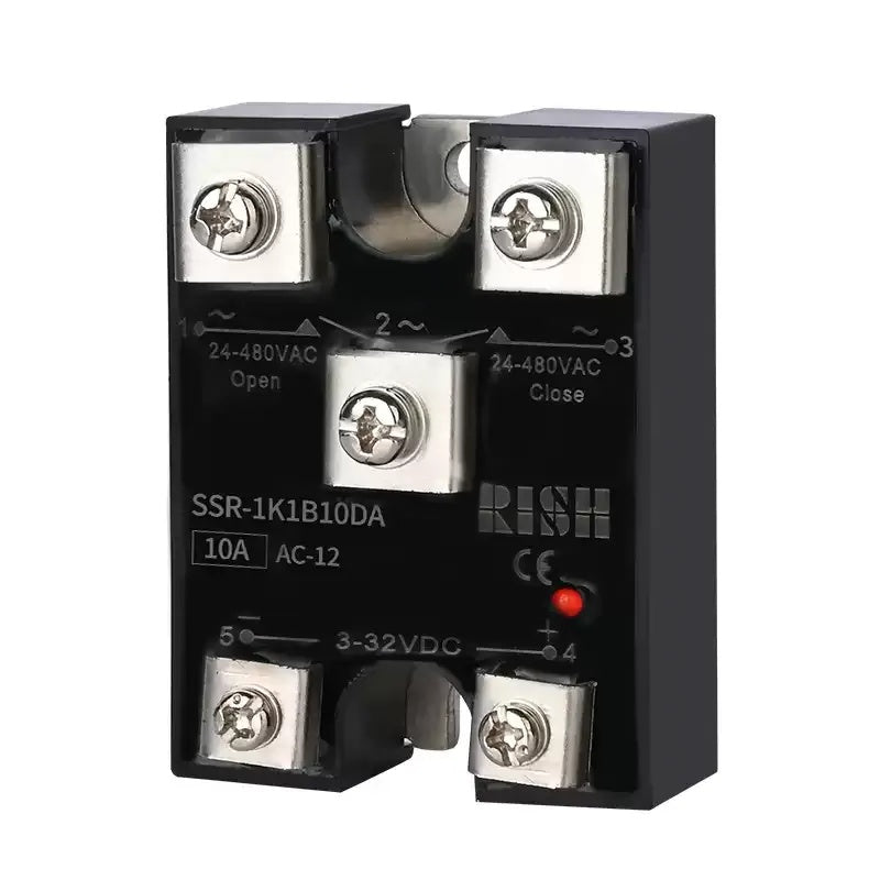 SPDT solid state relay, 1-form-C SSR, one open one close relay, NO NC solid state relay, DC to AC SPDT SSR, 10A/25A/40A 1K1B SSR, 3-32VDC control SSR, 24-480VAC load relay, fail-safe solid state relay, dual contact SSR, silent SPDT contactor, spark-free 1-form-C relay