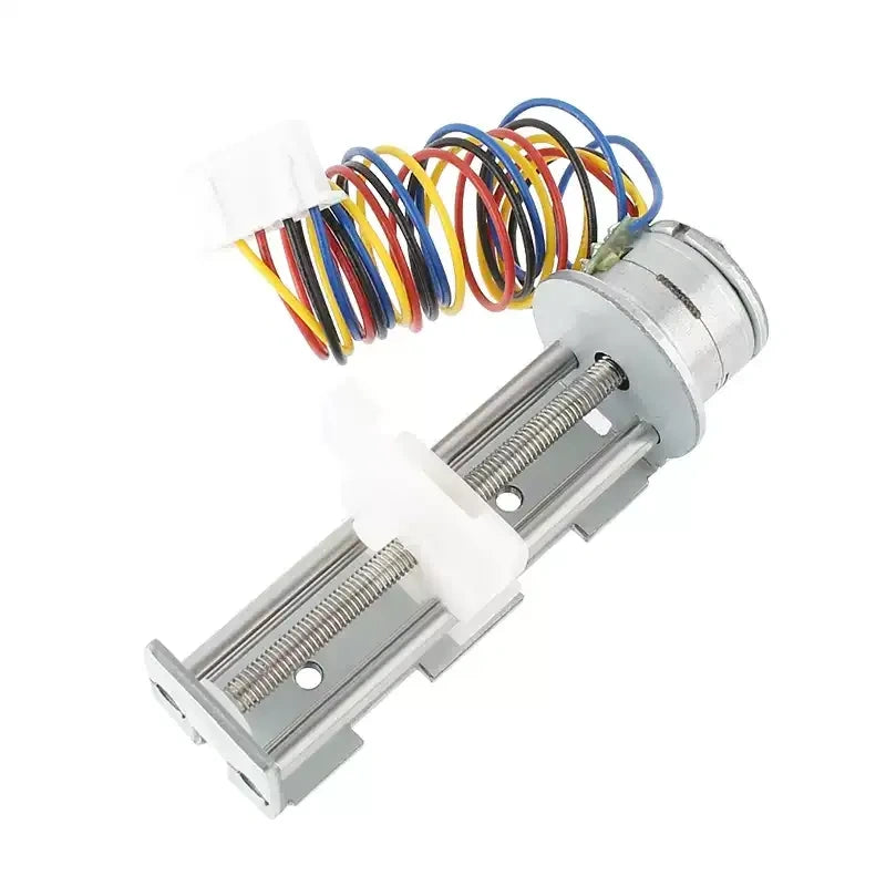 linear stepper motor, SM1530 motor, 1530 motor, linear actuator, 6V stepper motor, 2-phase 4-wire stepper motor, permanent magnet stepper motor, 30mm stroke motor, M3 lead screw motor, reciprocating motor, micro linear motor, slider stepper motor, bipolar stepper motor, stepper motor with driver, PLC control stepper motor, 3D printer stepper motor, engraver motor, compact linear motor, ChiHai motor