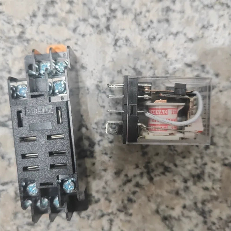 HH52P HH53P HH54P HH62P HH63P HH64P Miniature Intermediate Relay With LED Indicator, MY2NJ MY3NJ MY4NJ LY3NJ Equivalent