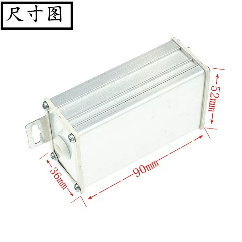 DC motor speed controller,PWM motor governor,brushed dc motor speed control,9v-60v motor regulator,potentiometer speed control,motor speed regulator with power switch,aluminum housing motor controller