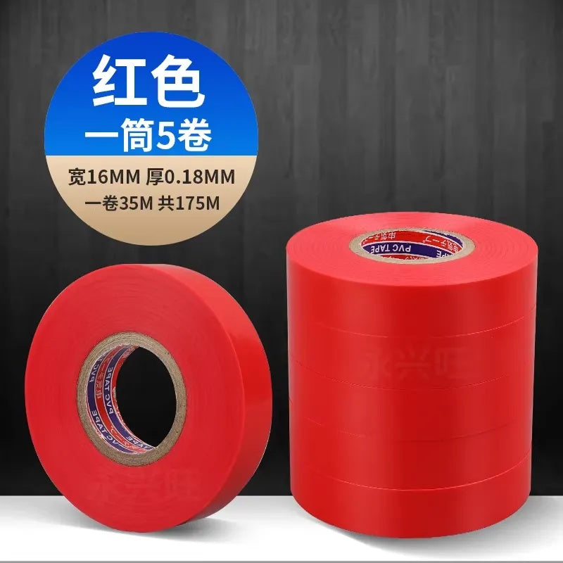 Electrical tape, PVC insulation tape, electrician tape, 50m electrical tape, waterproof insulation tape, high voltage tape, automotive electrical tape, adhesive tape, electrical wiring tape, Yongxingwang tape
