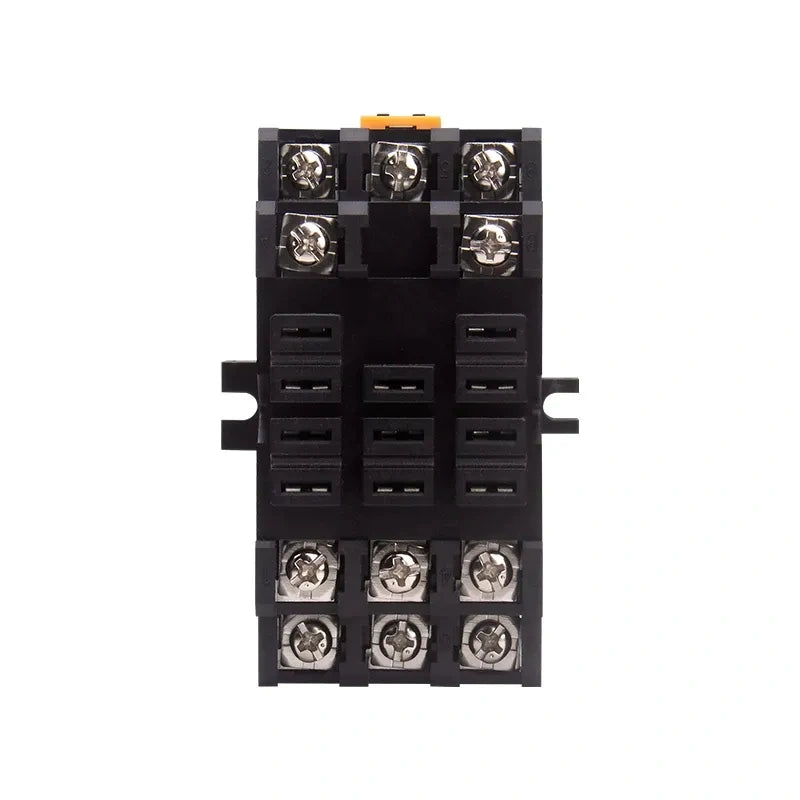 JQX-38F High Power 40A Electromagnetic Intermediate Relay 8Pin 11Pin, With/Without Base, AC220V DC12V DC24V DC48V
