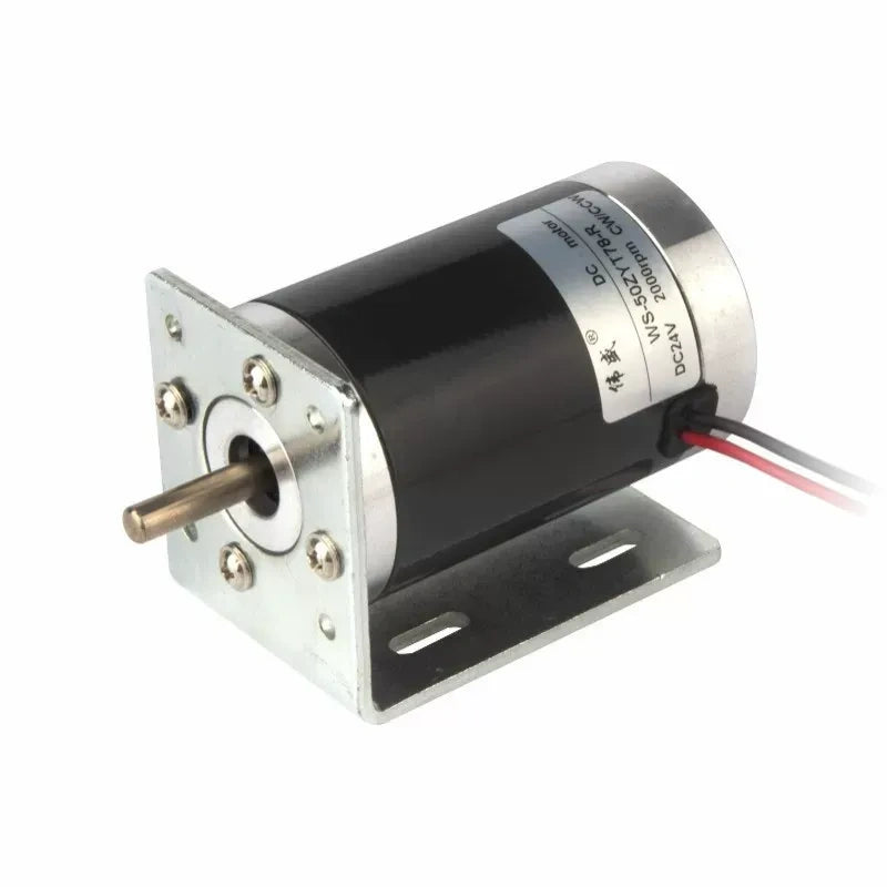 50ZY 50mm Micro High Speed Permanent Magnet DC Motor| 12V/24V 2000~6000RPM