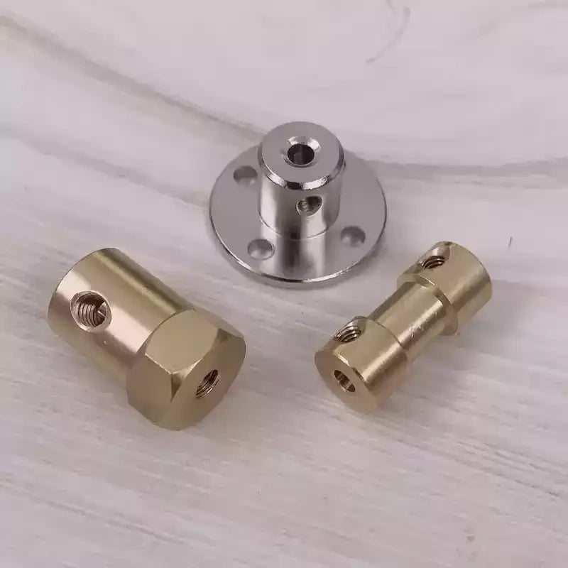 N20 motor coupler,shaft coupling,hex coupler,round shaft coupler,flange coupling,2mm 3mm 4mm 5mm coupler,motor shaft connector,N20 motor accessory,mini coupler,robot diy parts,micro transmission fitting,extended shaft coupler