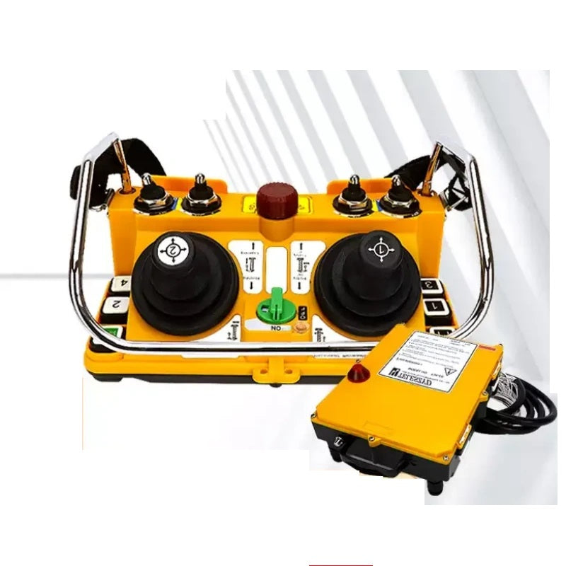 F24-60 remote, F24-60 joystick remote, F24-60 crane remote, Yuding F24-60 radio control,5 speed joystick remote, emergency stop crane remote, key lock industrial remote, IP65 wireless hoist remote, 16 function radio remote, anti-interference crane remote, battery alarm remote controller, programmable lifting remote,24V crane remote, 36V hoist remote, 220V industrial remote, 380V radio controller, V segment remote, U segment remote, single transmitter remote,