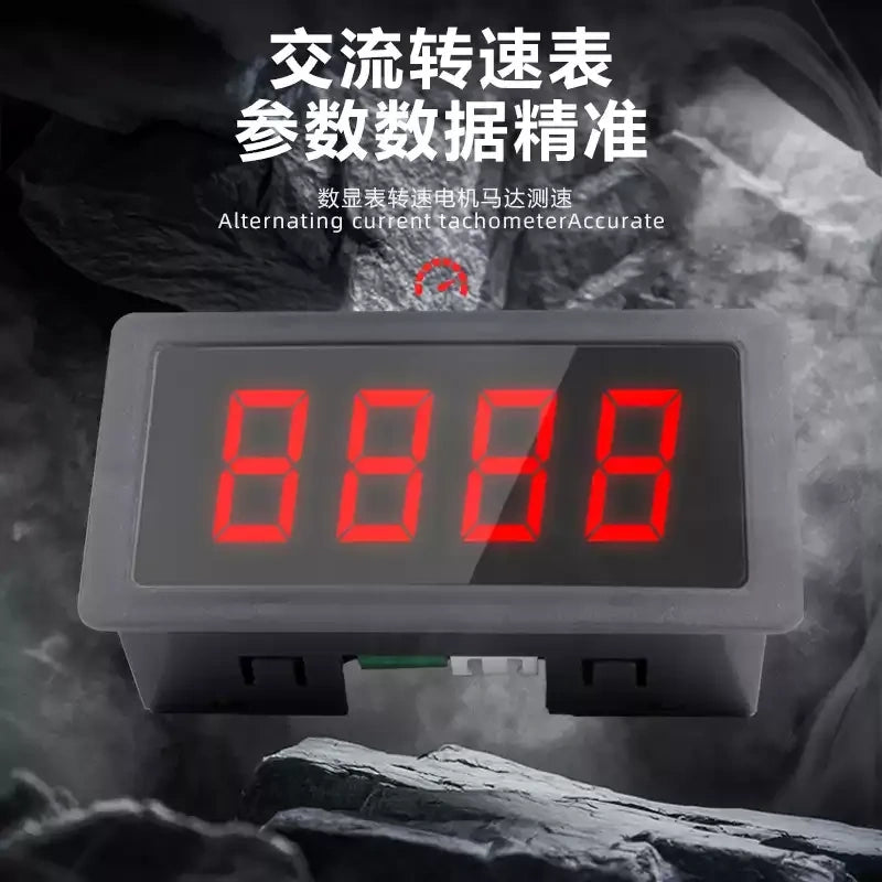 XD Digital Tachometer with Hall Sensor, DC Motor Speed Meter, Digital Display RPM Gauge for Motor