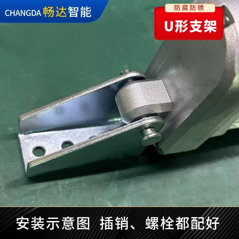 Thick Metal Linear Actuator Bracket, T U Triangle Mount Holder for Electric Linear Actuator Window Opener