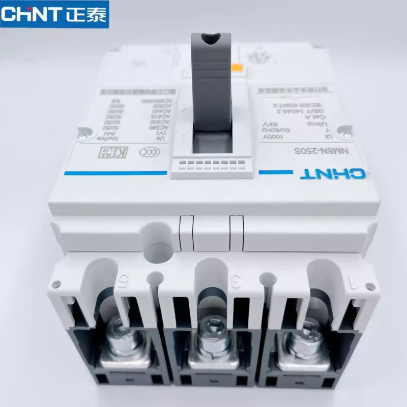 chint nm8n mccb,nm8n-125s nm8n-250s 3p moulded case breaker,63a~630a distribution circuit breaker,ac690v overload protection switch