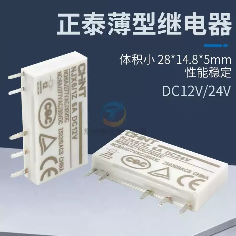 CHINT NJX6 Ultra-thin 6mm Slim Plug-in Relay