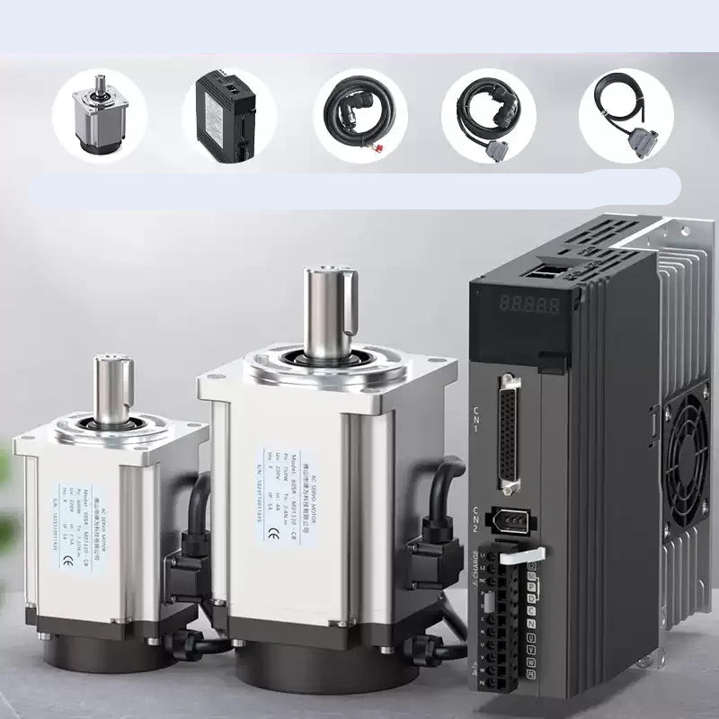 Custom Brushless DC Servo Motor With Encoder for Industrial Automation