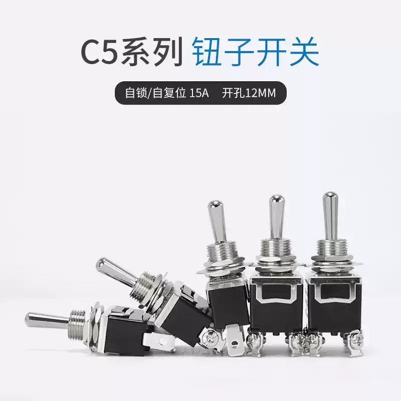 CNTD C5 Series Toggle Switch 15A 250VAC SPDT/DPDT SPST