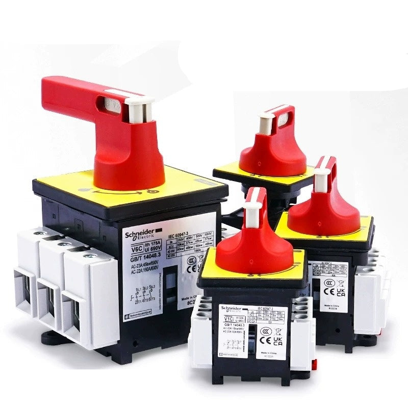 VCF load break switch,VCF02C,VCF01C,VCF0C,VCCF extension shaft kit,VCFGE waterproof switch,VCD isolator switch,cabinet door interlock switch,main power disconnect switch,load isolator switch,industrial isolator,distribution cabinet isolating switch,load break isolator,panel mount power cut off switch,12A 20A 25A 32A 40A 63A isolator
