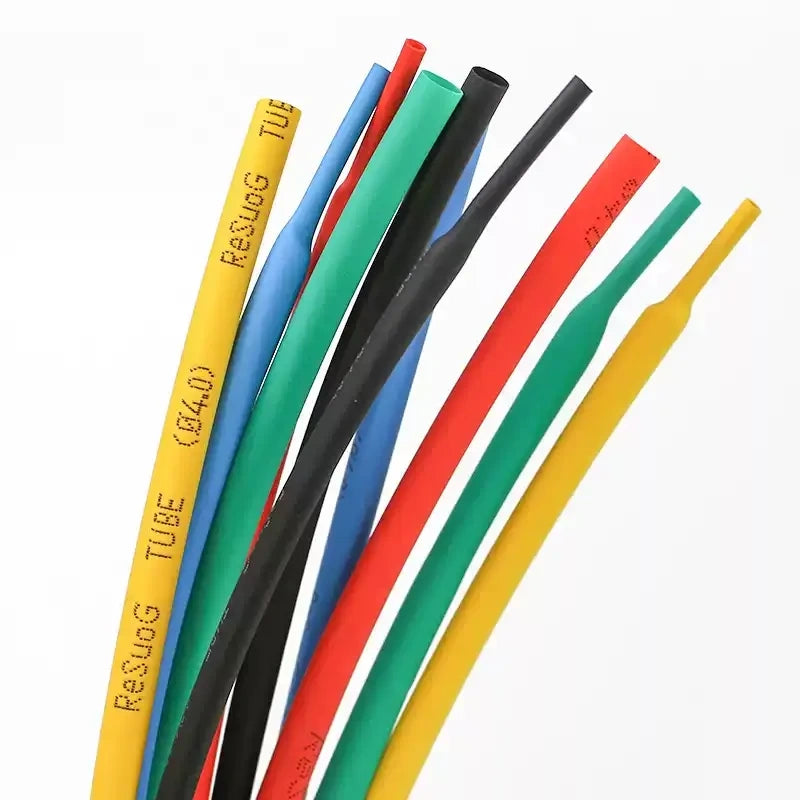 heat shrink tubing,heat shrink tube,2:1 heat shrink sleeve,electrical insulation tube,cable protective sleeve,wire repair tube,polyolefin heat shrink tube,1000v insulation tube,busbar heat shrink tube,copper bar insulation sleeve,waterproof heat shrink tube,flexible electrical tube,high toughness heat shrink tubing,non‑adhesive heat shrink tube