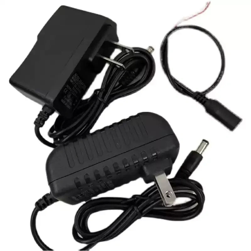 6v power adapter,12v dc adapter,ac‑dc transformer,dc motor power supply,small gear motor adapter,micro motor power charger,diy robot power source,dc‑output adaptor