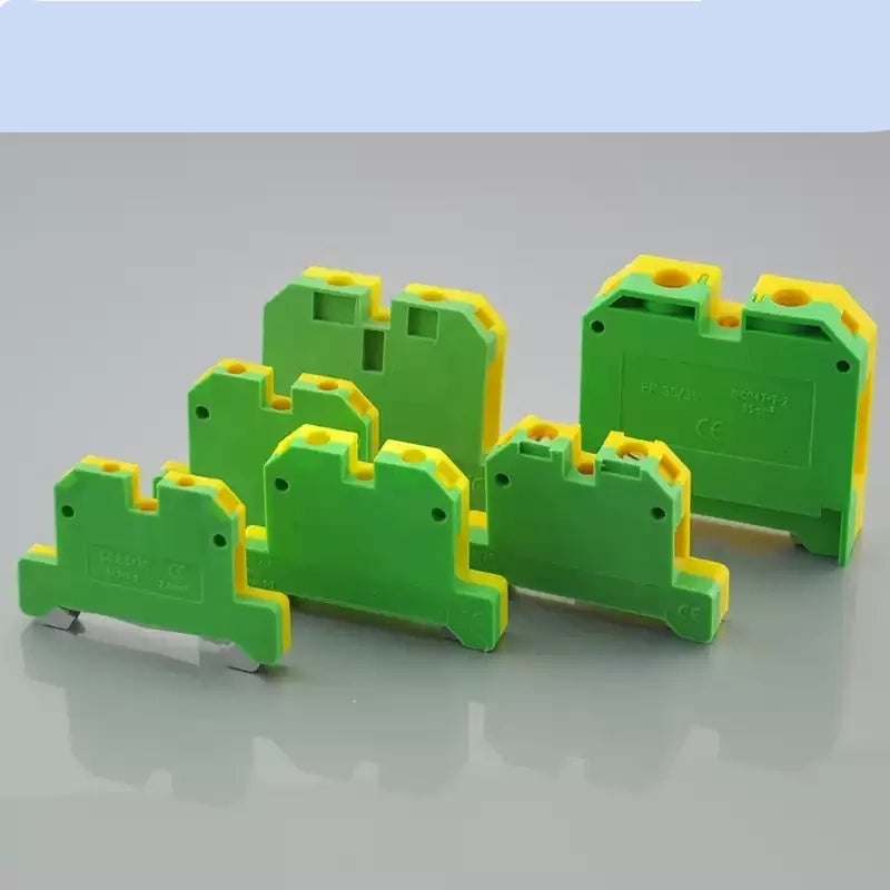 Din rail terminal block,SAK‑2.5EN,JXB terminal block,EK ground terminal,PE earth terminal,PA66 terminal block,screw type wire connector,DIN rail wire terminal,terminal strip,combined terminal block,cabinet wiring terminal,2.5mm²‑35mm² terminal block,protective earth terminal,industrial control terminal block