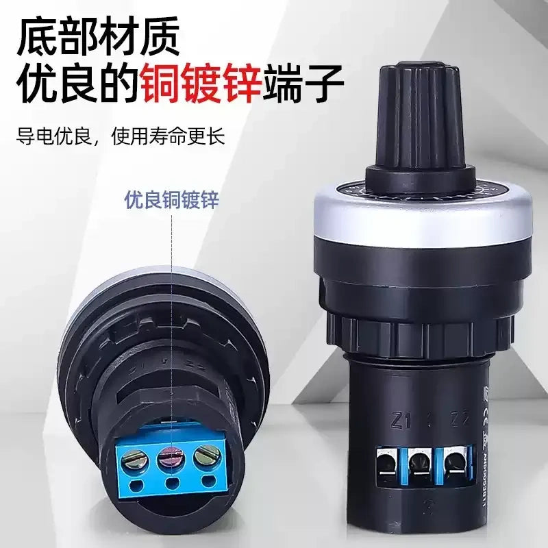 22mm LA42DWQ-22 Rotary Potentiometer VFD Speed Control Potentiometer