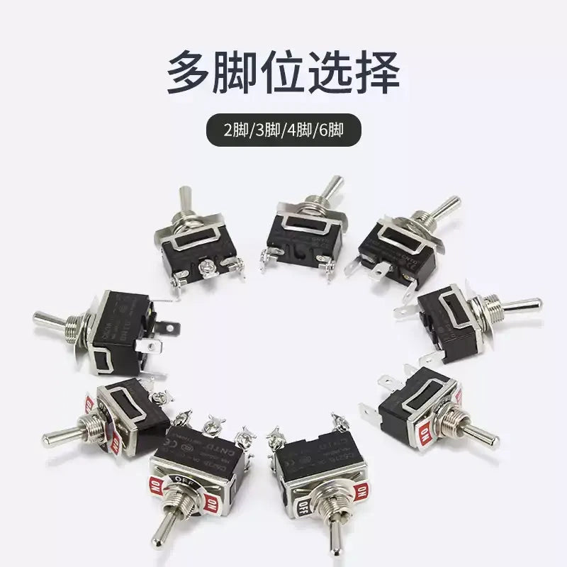 CNTD C5 Series Toggle Switch 15A 250VAC SPDT/DPDT SPST