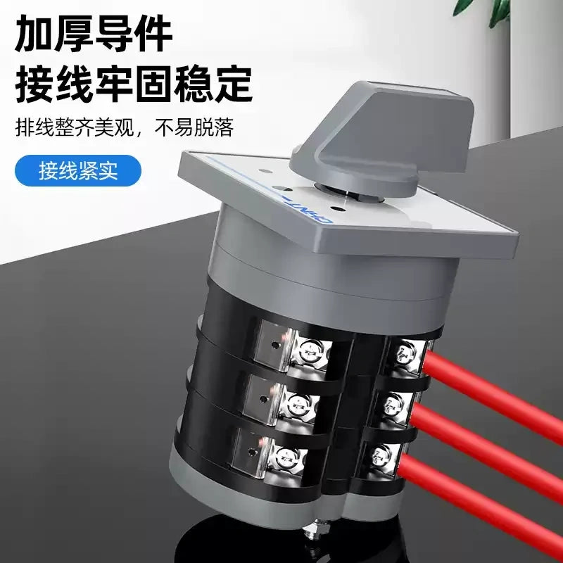 rotary cam switch,3 phase selector switch,current voltage measuring switch,16a lw5d-16 switch,3 position phase conversion switch,panel mount cutoff switch,ammeter voltmeter selector switch,distribution cabinet control switch,3-phase test changeover switch