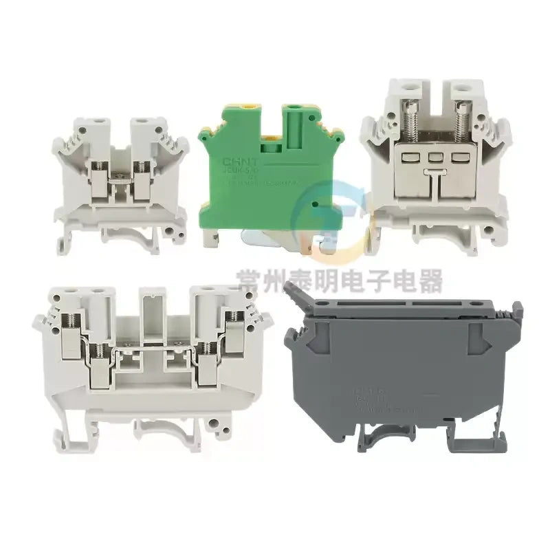 CHNT JCUK Series DIN Rail Terminal Block 2.5N/3N/5N/6N/10N/16N/35N