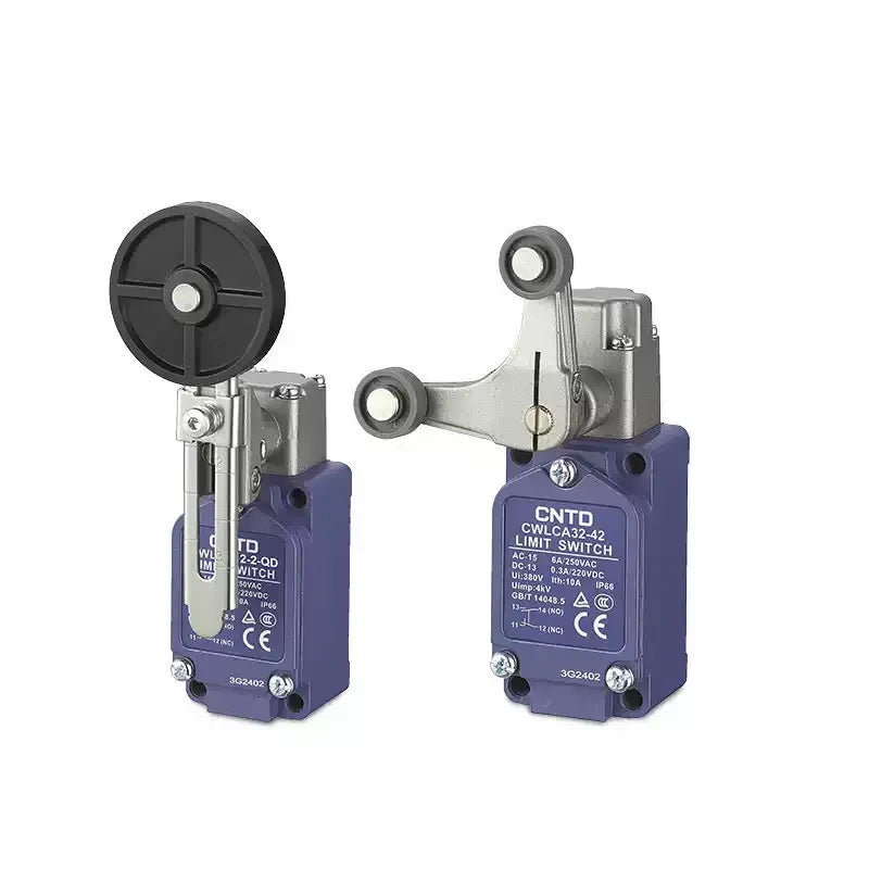 CNTD CWL Limit Switch, IP66 Limit Switch,Vertical Limit Switch ,Waterproof Micro Switch, CWLCA22 CWLCA122Q ,Roller Lever Switch ,6A250VAC Aluminum Housing Switch 
