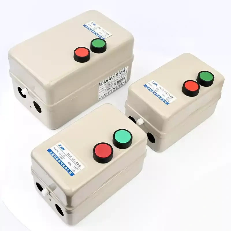 magnetic starter,QCX5 magnetic starter,ac motor protector,motor starter switch,phase loss protection,overload protector,380v motor starter,220v magnetic starter,air compressor motor starter,industrial motor control,QCX2D motor protector,magnetic contactor starter