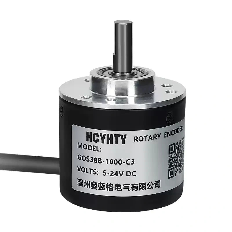rotary encoder, incremental encoder, optical rotary encoder, photoelectric encoder, pulse encoder, position sensor,
GOS38B encoder, 1024P/R encoder, NPN open collector encoder, line driver encoder, 5V 24V rotary encoder,IP54 encoder, 5000rpm rotary encoder, 20kHz high frequency encoder, incremental pulse sensor, complementary output encoder,
encoder for packaging machine, encoder for tile press machine, CNC machine encoder, PLC servo motor encoder, printing machinery sensor, elevator 