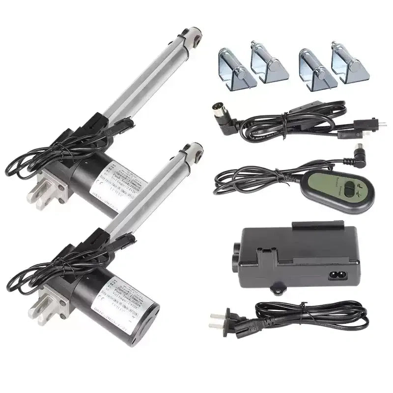 heavy duty linear actuator,24v linear actuator,6000N linear actuator,electric telescopic rod,linear actuator with manual controller,one drive one linear actuator,one drive two linear actuator,DTL linear actuator,electric sofa actuator,foot spa linear actuator,600kg thrust actuator,industrial linear actuator