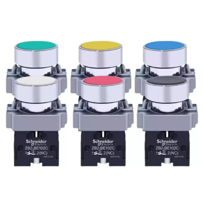 XB2 push button,XB2BA31C,XB2BA41C,XB2BA42C,XB2BA21C,XB2BA11C,XB2BA51C,XB2BA61C,XB2BA15C,XB2BA25C,XB2BA35C,XB2BA45C,XB2BA55C,XB2BA65C,XB2BA33C,XB2BA44C,XB2BA22C,ZB2-BE101C,ZB2-BE102C,22mm flat head pushbutton,metal push button switch,industrial control push button,NO NC auxiliary contact block,machine start stop button,panel mount control switch,green start push button,industrial automation switch,control cabinet push button