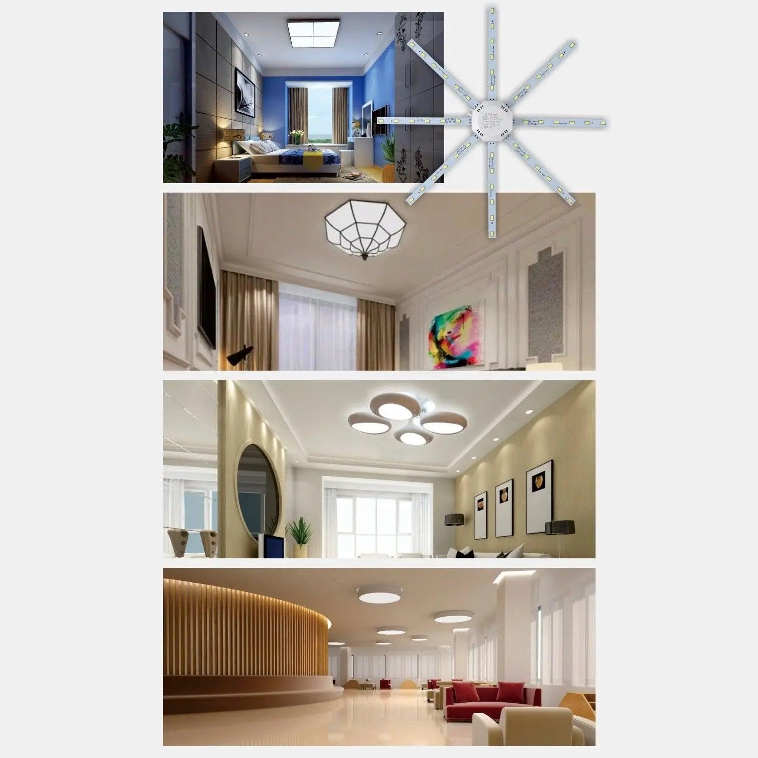 LATTUSO- LED Ceiling Lamp Octopus Light| 12W-24W Cold/Warm light optional - electrical center b2c