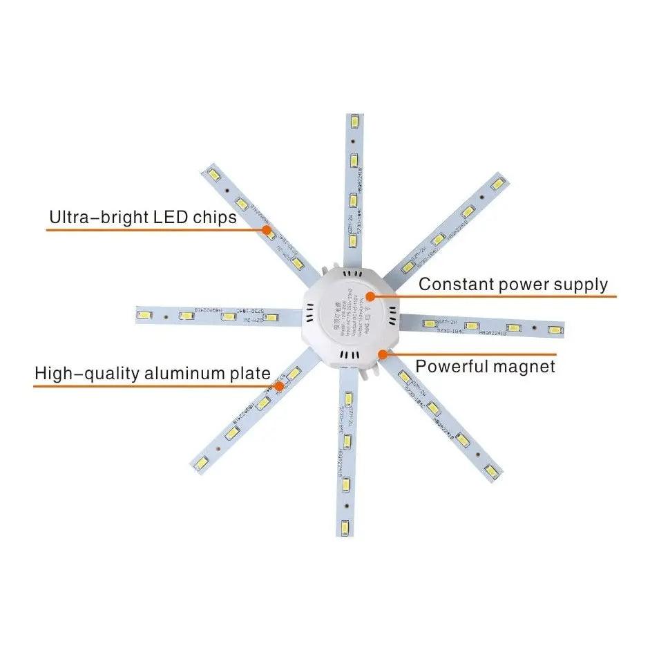 LATTUSO- LED Ceiling Lamp Octopus Light| 12W-24W Cold/Warm light optional - electrical center b2c