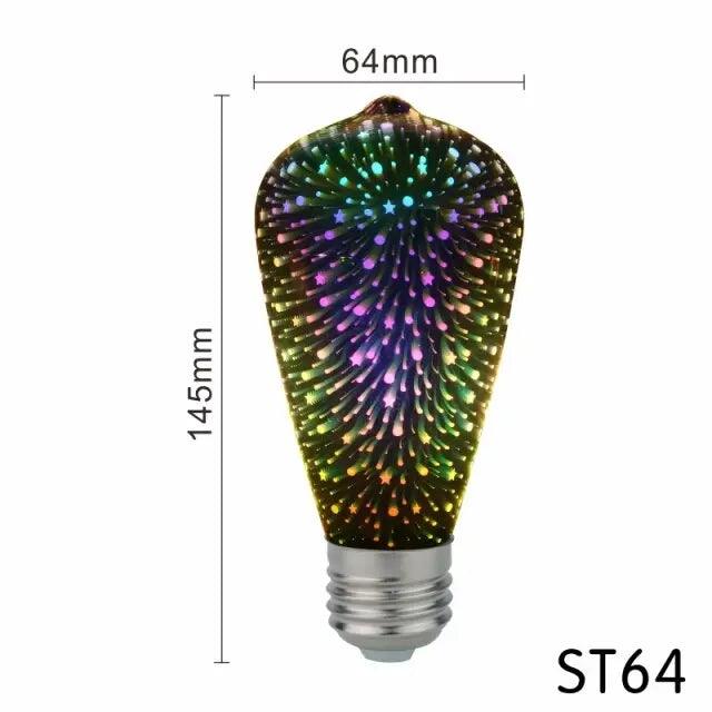LATTUSO- LED Light Edison Bulb 3D Decoration Bulb| A60 ST64 G95 G80 optional - electrical center b2c