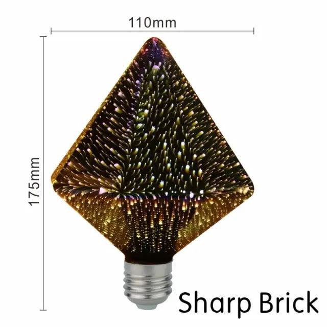 LATTUSO- LED Light Edison Bulb 3D Decoration Bulb| A60 ST64 G95 G80 optional - electrical center b2c