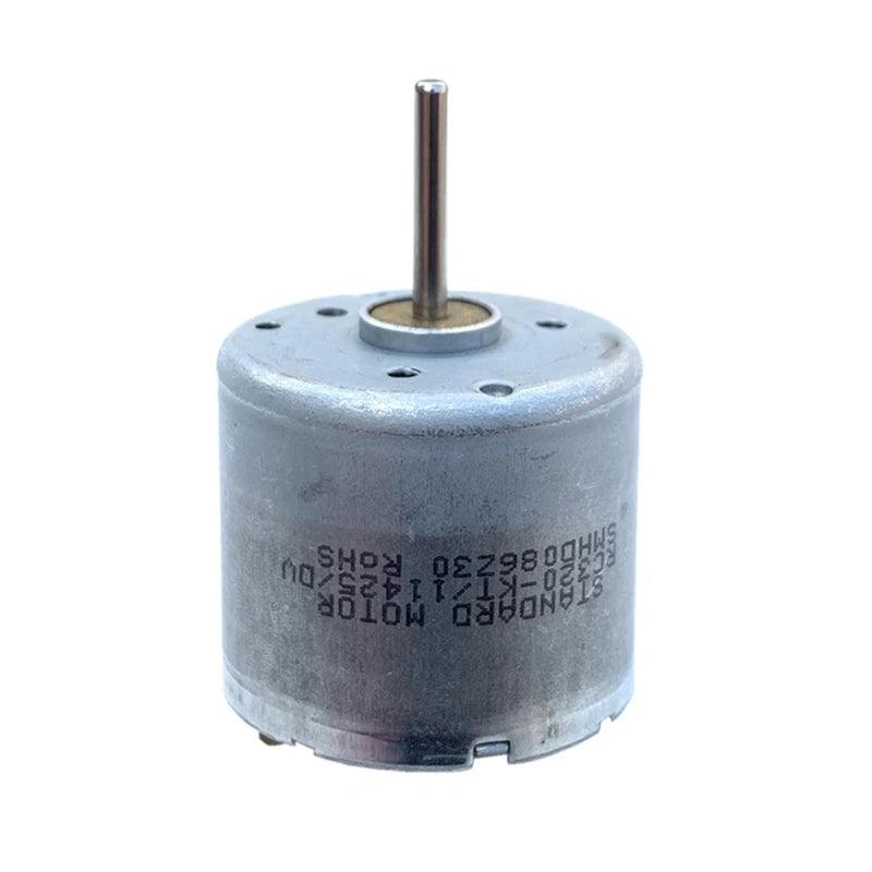 Micro 320 DC Motor Long Shaft Length 15mm Electric 6V 9V 12V High Speed 4100rpm 6200rpm 8300rpm Carbon Brush DIY Fan Model