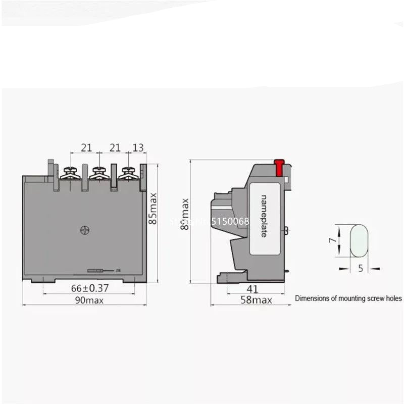 Jr3546 Box electrical center b2c | Original CHINT JR36 Series Overload Relay 0.45A ...