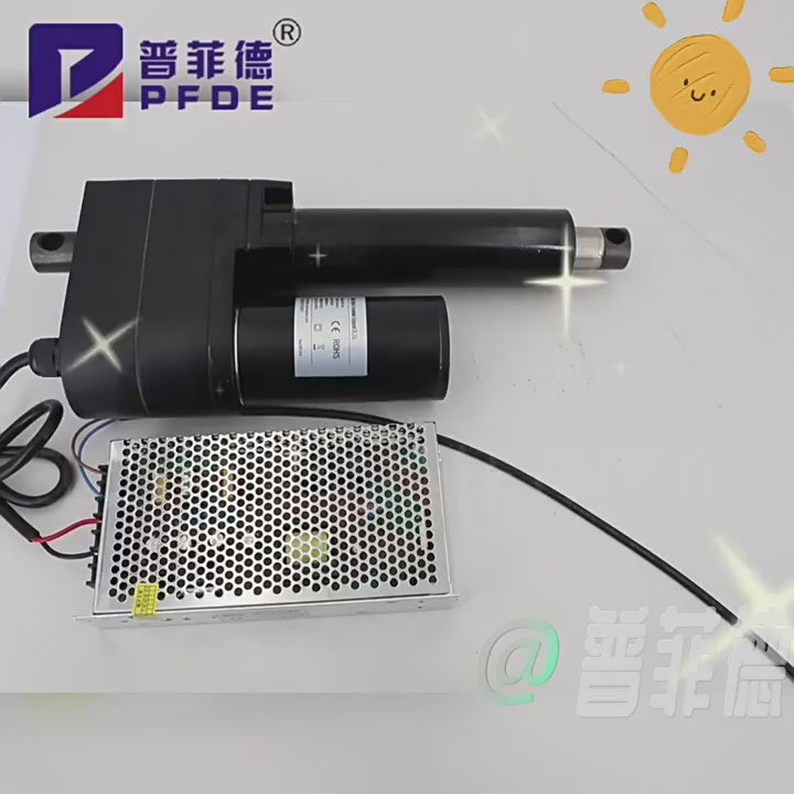heavy duty linear actuator, 7000n linear actuator, ip65 linear actuator, industrial electric cylinder, waterproof linear actuator, high thrust linear actuator, 12v 24v linear actuator, dc telescopic rod, heavy duty electric actuator, industrial telescopic rod