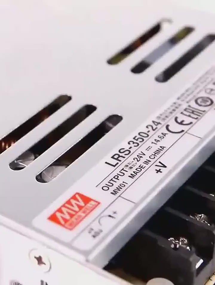 Mean Well LRS power supply, slim power supply, industrial power supply, LED strip power supply