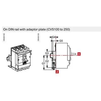 Schneider-  EasyPact CVS Molded-Case Circuit Breakers| CVS160B - electrical center b2c