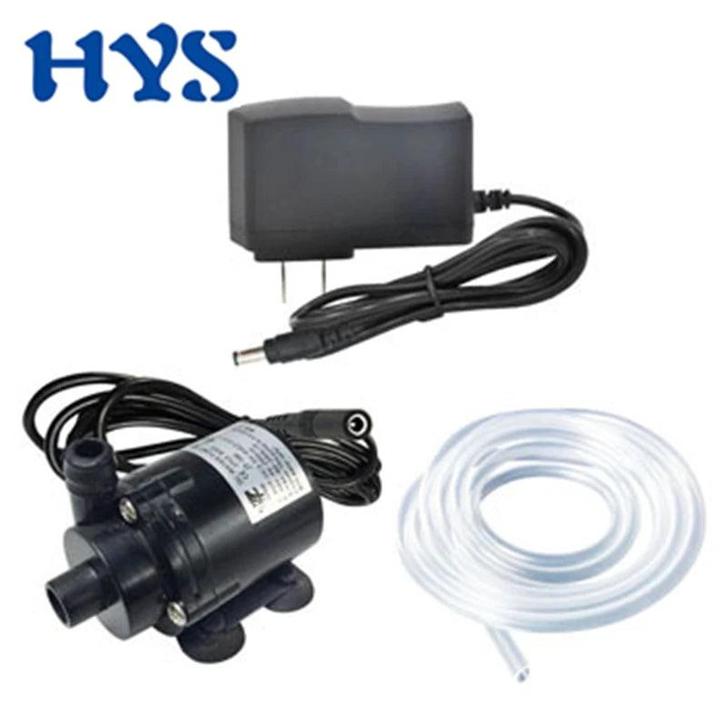 Small Water Pomp DC 12V Lift 2.2m 280L/h Submersible Pump USB 5V Electric Brushless Motor Pump AC 220V Fish Tank Water Dispenser