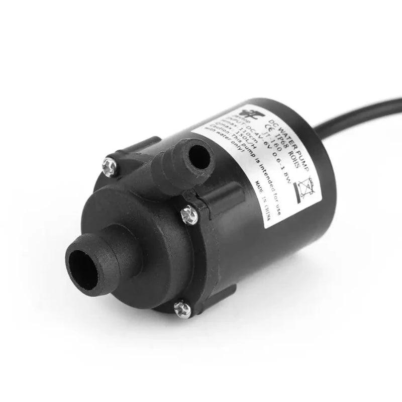 Small Water Pomp DC 12V Lift 2.2m 280L/h Submersible Pump USB 5V Electric Brushless Motor Pump AC 220V Fish Tank Water Dispenser