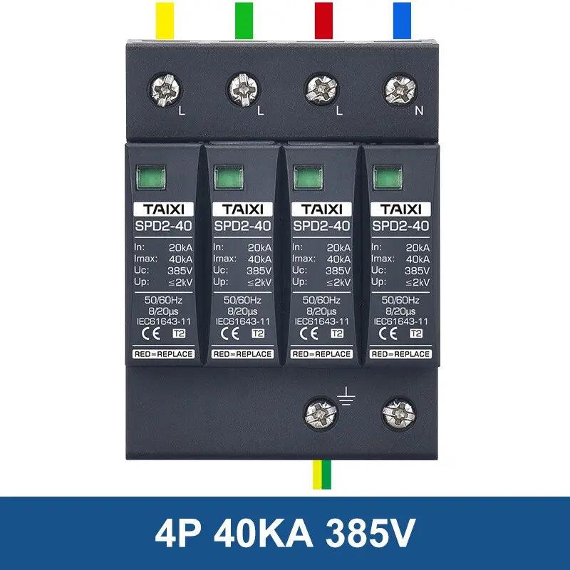 TAIXI- Surge Protective Device AC  20KA~40KA Surge Protector - electrical center b2c