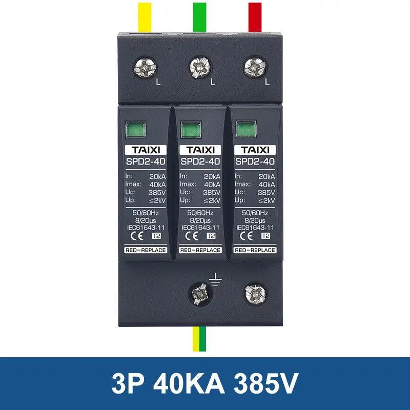 TAIXI- Surge Protective Device AC  20KA~40KA Surge Protector - electrical center b2c