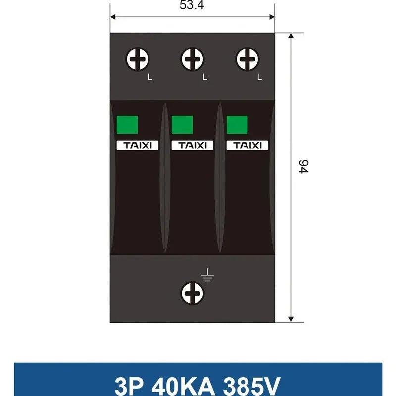 TAIXI- Surge Protective Device AC  20KA~40KA Surge Protector - electrical center b2c